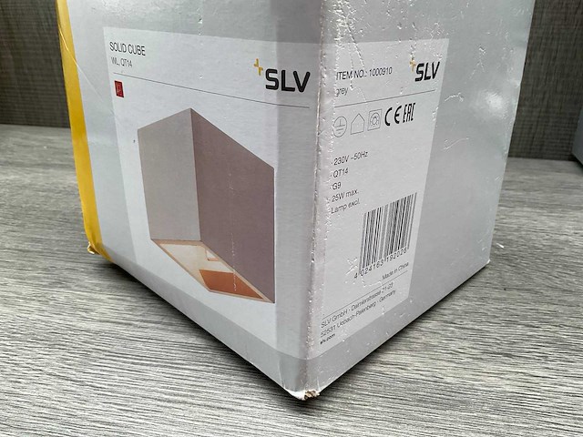 Slv wandlamp plastra cube - afbeelding 1 van  3