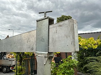 Sm-geräte aluminium portaalkraan 1.500 kg – verstelbaar – overspanning 4 m - afbeelding 1 van  14
