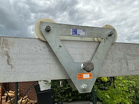Sm-geräte aluminium portaalkraan 1.500 kg – verstelbaar – overspanning 4 m - afbeelding 5 van  14