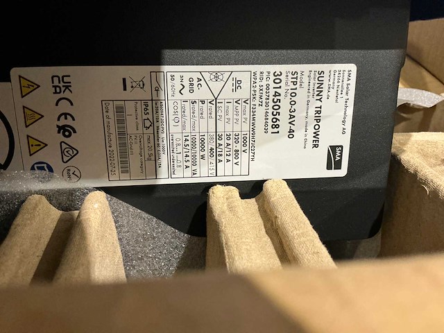 Sma stp10.0-3av-40 omvormer - afbeelding 3 van  3