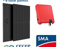 Sma sunny boy 3.6 met 10 zonnepanelen