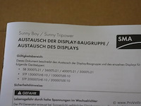 Sma sunny boy / sunny tripower display - afbeelding 2 van  2