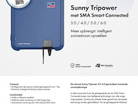 Sma sunny tripower 3.0 met 8 zonnepanelen - afbeelding 10 van  11