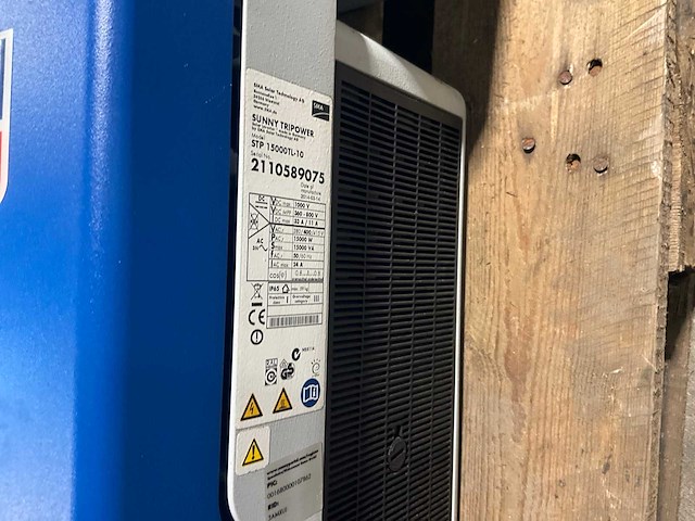 Sma sunny tripower stp 15000tl-10 omvormer - afbeelding 7 van  7