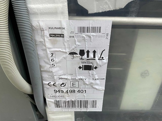 Smaksak, kallnat, kullinarisk, renodlad vaatwasser, oven, koelkast (5x) - afbeelding 7 van  13
