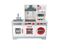 Small foot houten speelkeuken met wasmachine - afbeelding 1 van  6