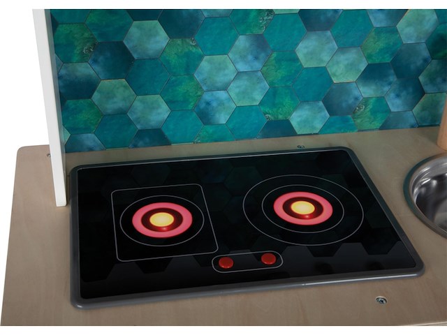 Small foot houten speelkeuken tasty wit - afbeelding 3 van  6