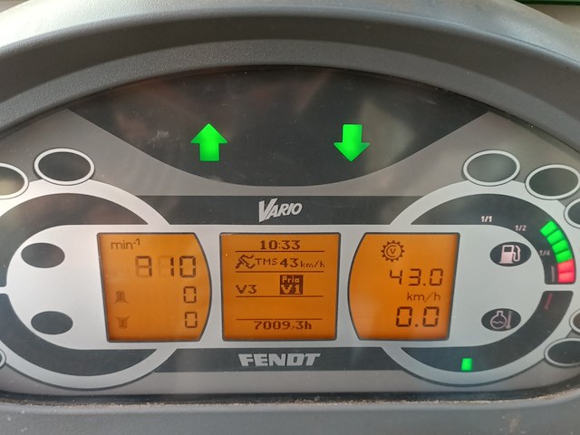 Smalspoor tractor, fendt, 211f vario tms, 2011 - afbeelding 14 van  42