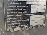 Smalspoor tractor, fendt, 211f vario tms, 2011 - afbeelding 33 van  42