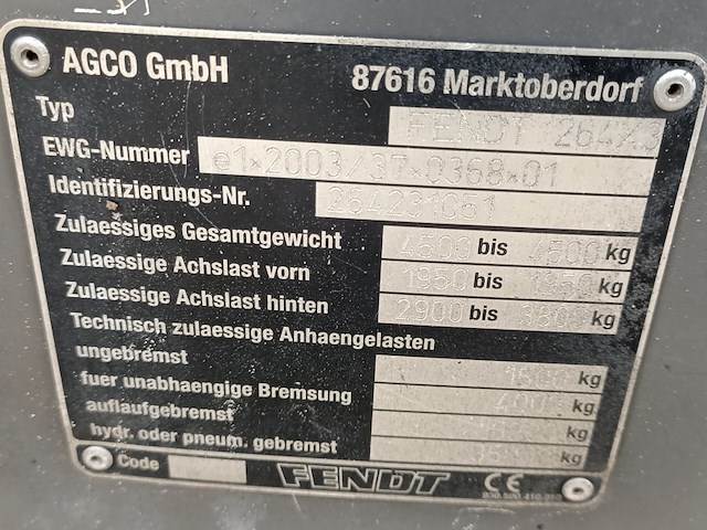 Smalspoor tractor, fendt 211f vario tms, 211f vario tms, 2010 - afbeelding 33 van  47