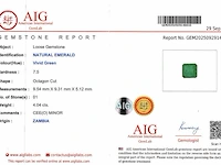 Smaragd - 4.04 carat echte natuurlijke smaragd - afbeelding 5 van  7
