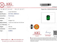 Smaragd - 5.80 carat natuurlijke smaragd - afbeelding 5 van  7