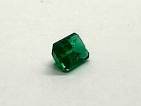 Smaragd 0.42 carat colombiaanse smaragd zeer hoge kwaliteit - afbeelding 1 van  3