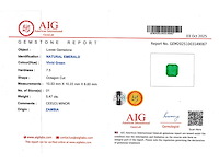 Smaragd 5.47 carat natuurlijke smaragd - afbeelding 5 van  5