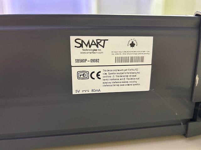 Smart - sb580p - smartboard met beamer - afbeelding 9 van  9