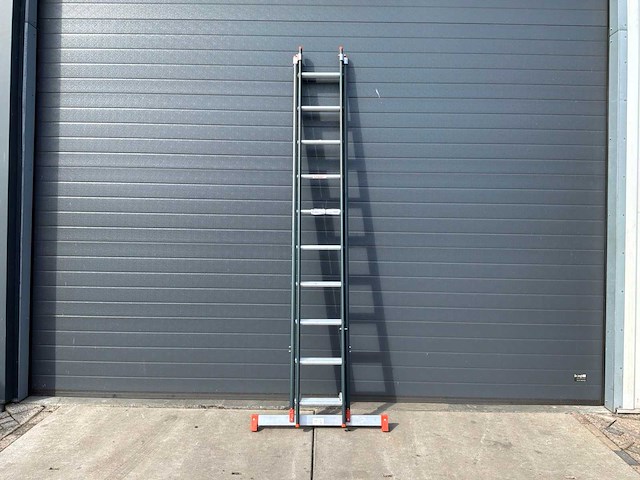 Smart level professional schuifladder 2x10 - afbeelding 1 van  8