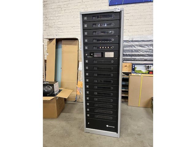 Smart locker, netwerkkluis, lockncharge, fuyl tower 15 - afbeelding 5 van  6