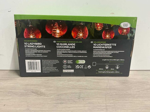 Smart solar 10 ladybird string lights (6x) - afbeelding 2 van  3