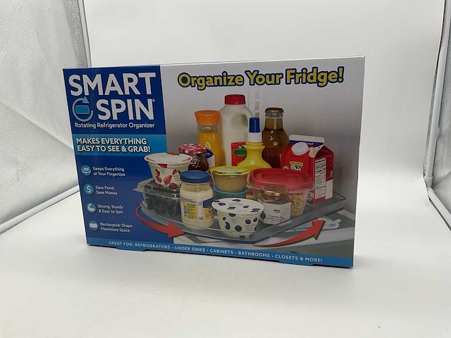 Smart spin koelkast draaiplateau (80x) - afbeelding 1 van  4