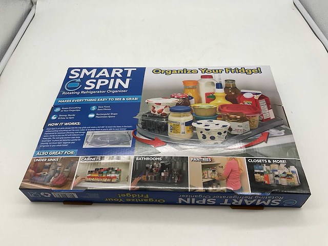 Smart spin koelkast draaiplateau (80x) - afbeelding 3 van  4