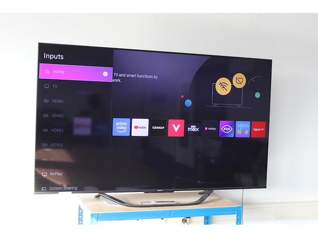 Smart tv hisense 65u72kq. 65 inch. - afbeelding 3 van  3