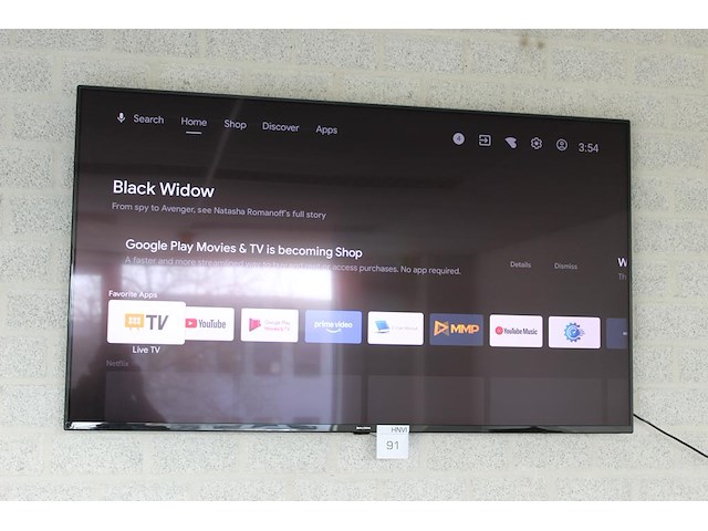 Smart tv salora 55 inch. - afbeelding 1 van  3