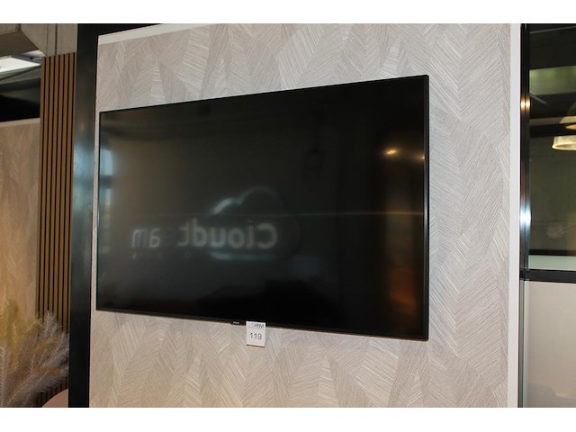 Smart tv samsung 55 inch met muurbeugel en afstandsbediening. - afbeelding 1 van  2