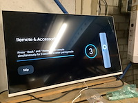 Smart tv uhd op voetjes 43 inch, thomson, 43ug4s14w, zwart - afbeelding 1 van  7