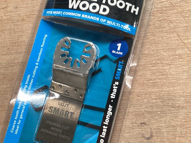 Smart zaagblad voor multitool, japanse vertanding (29x) - afbeelding 3 van  4