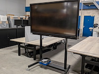 Smartboard op verrijdbaar onderstel, prowise, 1130650001, zwart - afbeelding 1 van  9