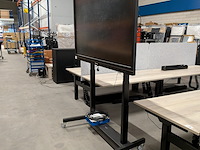 Smartboard op verrijdbaar onderstel, prowise, 1130650001, zwart - afbeelding 2 van  9