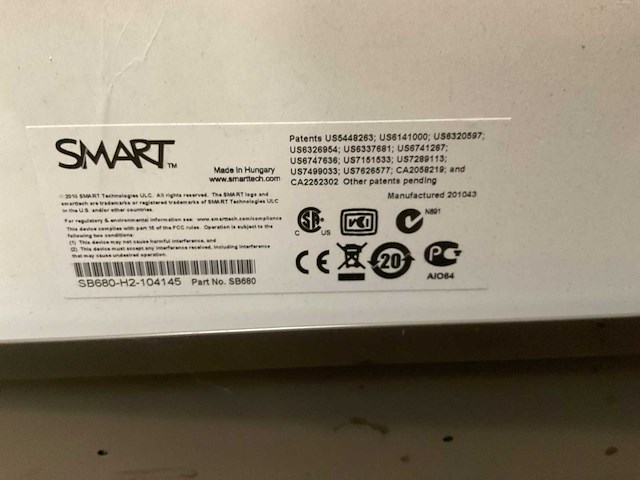 Smartboard whiteboard - afbeelding 4 van  5