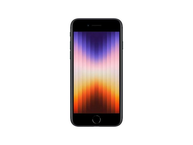 Smartphone, apple, iphone se (2022) 128gb, zwart - afbeelding 1 van  4