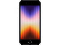 Smartphone, apple, iphone se (2022) 128gb, zwart - afbeelding 1 van  4