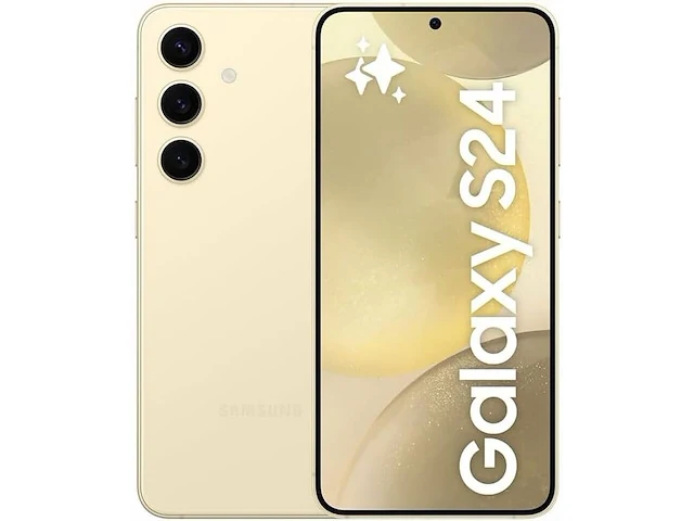 Smartphone, samsung, galaxy s24 5g (6.2") 8 gb 256 gb, geel - afbeelding 1 van  3