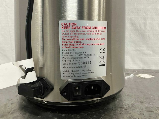 Smartstill luchtgekoelde destilleerder - afbeelding 6 van  6