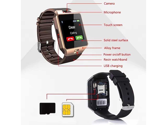 Smartwatch (25x) - afbeelding 3 van  6