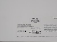 Smartwatch horlogeband, apple, 49 ice blue natural titanium ocean - afbeelding 5 van  7