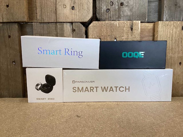 Smartwatch/ ring (4x) - afbeelding 1 van  1