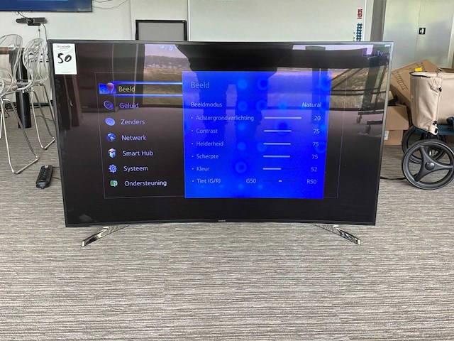 Smaung ue55hu7100s curved televisie - afbeelding 2 van  7
