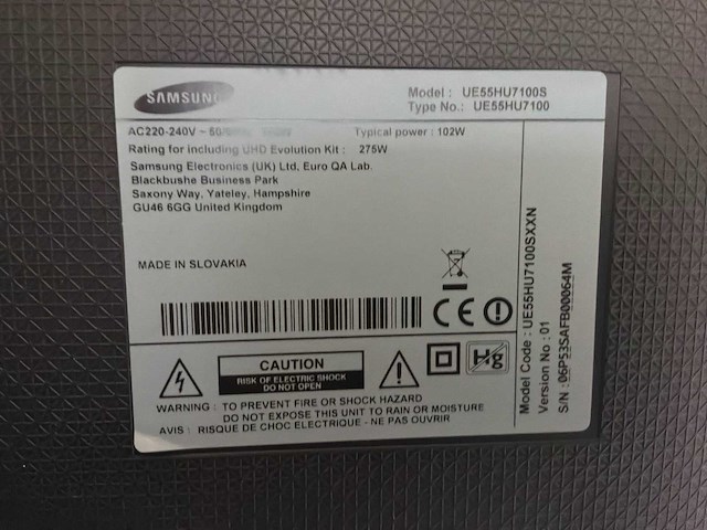 Smaung ue55hu7100s curved televisie - afbeelding 7 van  7