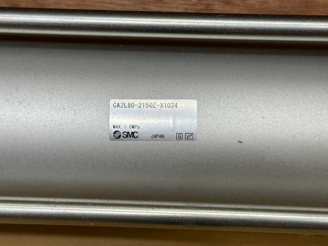 Smc - ca2l80-2150z-x1034 - pneumatische cilinder 280cm - afbeelding 2 van  5