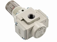 Smc 10-ar25-f02bg-n-b pneumatische regelaar (3x) - afbeelding 3 van  3