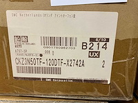 Smc ckz3n50tf-120dtf pneumatische actuator (2x) - afbeelding 5 van  5