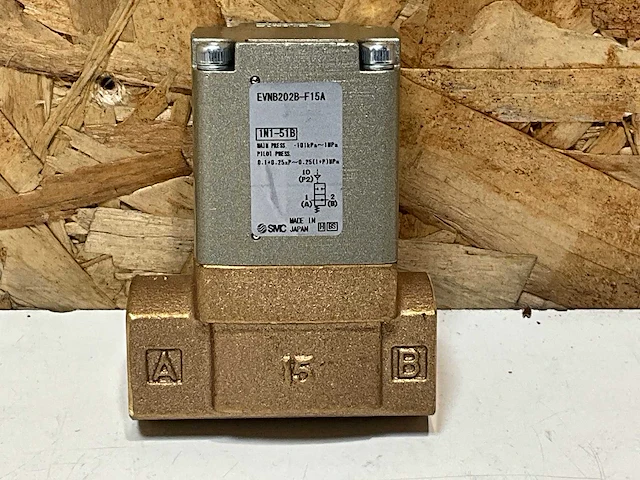 Smc evnb202b-f15a pneumatische ventiel (3x) - afbeelding 3 van  4