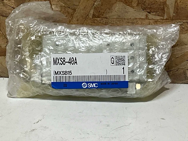 Smc mxs8-40a slede met kruisrolgeleiding (2x) - afbeelding 3 van  5