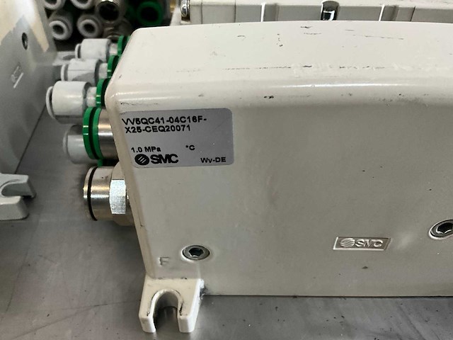 Smc pneumatisch solenoïdeklep manifold (5x) - afbeelding 4 van  4