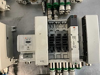 Smc pneumatisch solenoïdeklep manifold (5x) - afbeelding 3 van  6