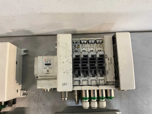 Smc pneumatisch solenoïdeklep manifold (5x) - afbeelding 4 van  6
