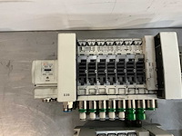 Smc pneumatisch solenoïdeklep manifold (5x) - afbeelding 5 van  6